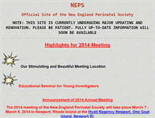 Tablet Screenshot of neps.org